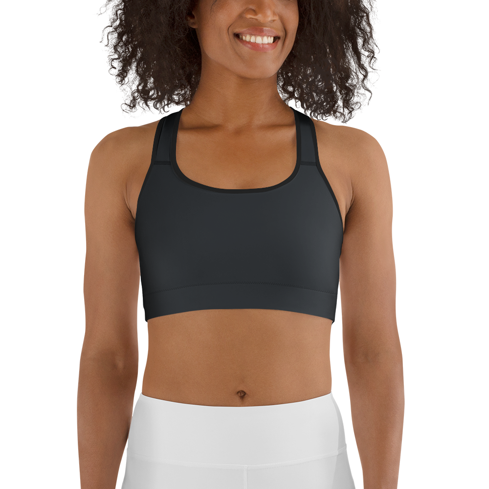 The AP Sports Bra — charcoal matching set